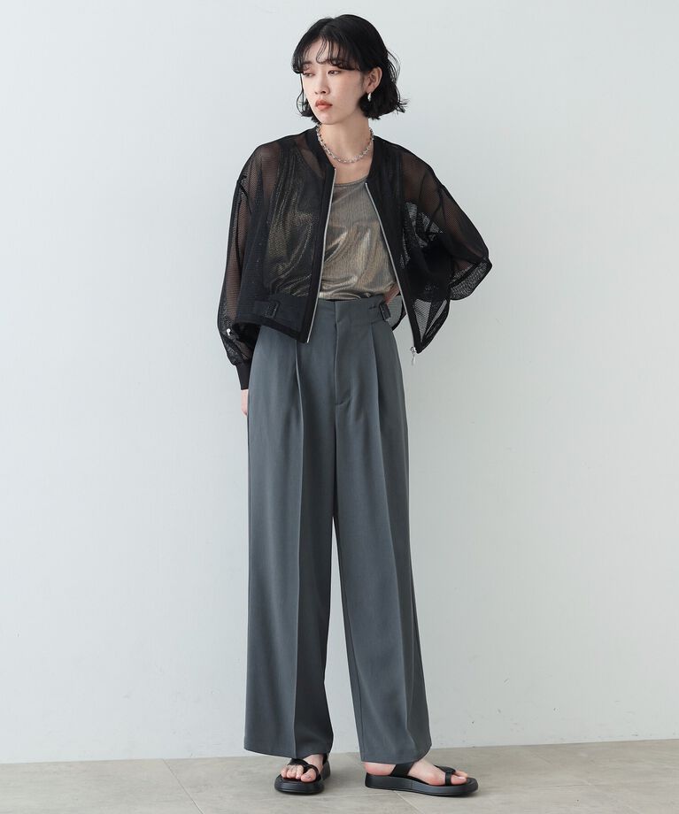 GALLEST「梳毛ライクワイドパンツ」|その他|