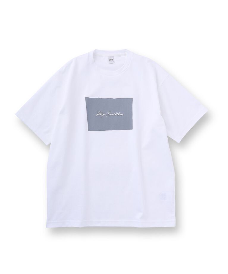 TAKEO KIKUCHI「【日本製/プリントT】ラフタッチ ボックスプリント Tシャツ」|Tシャツ・カットソー|