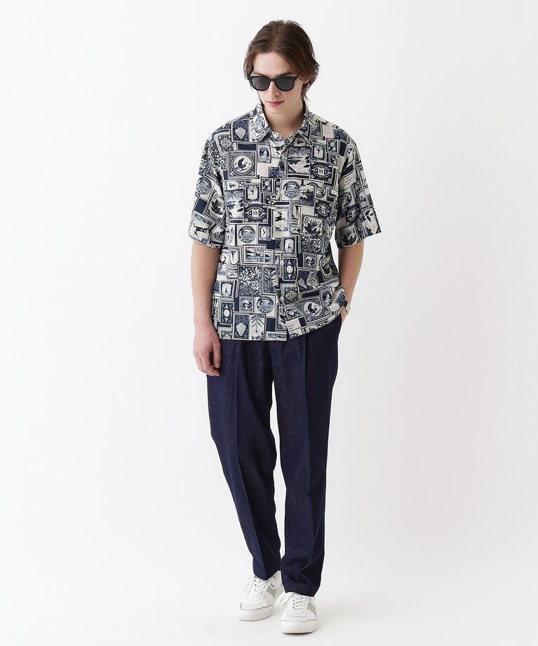 TAKEO KIKUCHI「【THE FLAGSHIP】綿キュプラウールデニム イージーパンツ」|その他|