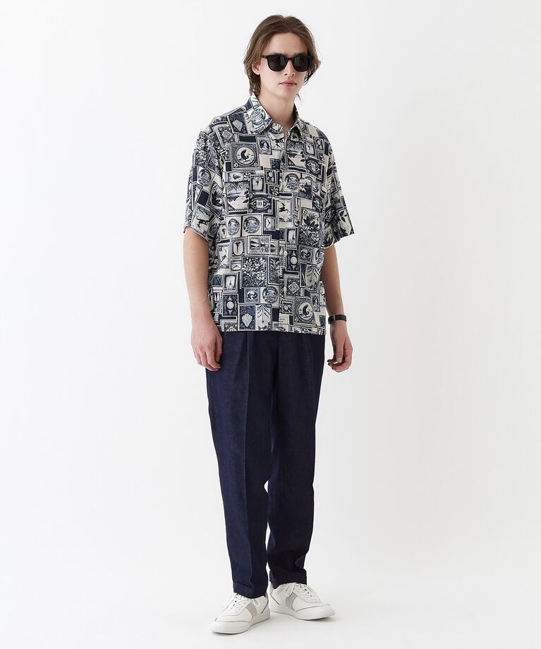 TAKEO KIKUCHI「【THE FLAGSHIP】綿キュプラウールデニム イージーパンツ」|その他|