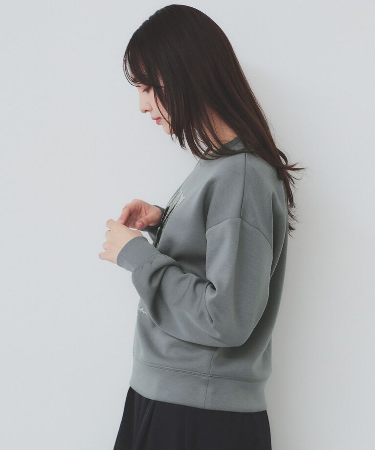 index「フォト刺繍トップス【洗濯機洗い可】」|Tシャツ・カットソー|