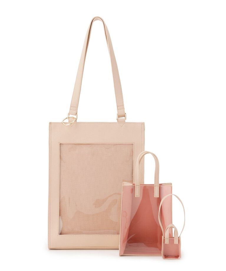 PINK-latte「【推し活】7色展開！ミニミニトートバッグ」|トートバッグ|