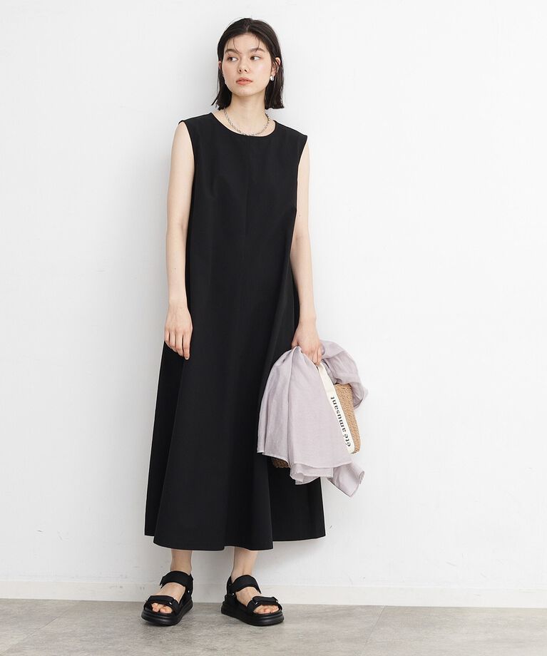 THE SHOP TK「サッカーストライプワンピース【洗濯機OK】」|ワンピース|