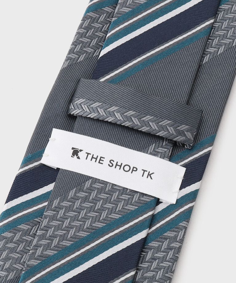 THE SHOP TK「シルクストライプタイ ビジネス/ギフト」|ネクタイ・蝶ネクタイ|