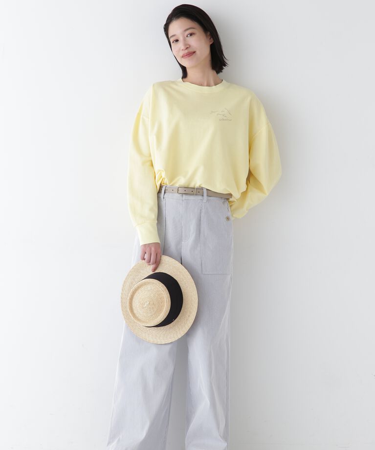  「◆コードストレッチベイカーセミワイドパンツ」|その他|