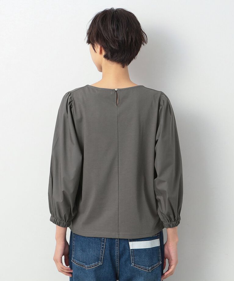 Dessin「【洗える】バルーンスリーブカットソージャージ」|Tシャツ・カットソー|