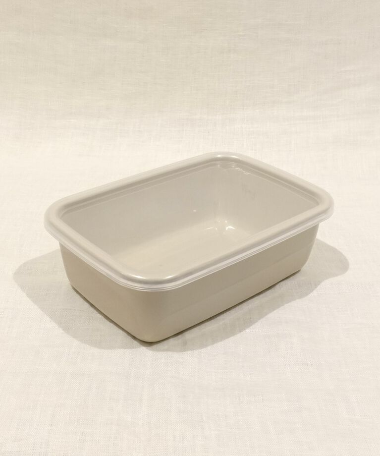212 KITCHEN STORE「レクタングル深型 M グレージュ 212K限定カラー ＜野田琺瑯＞」|食器・キッチングッズ|