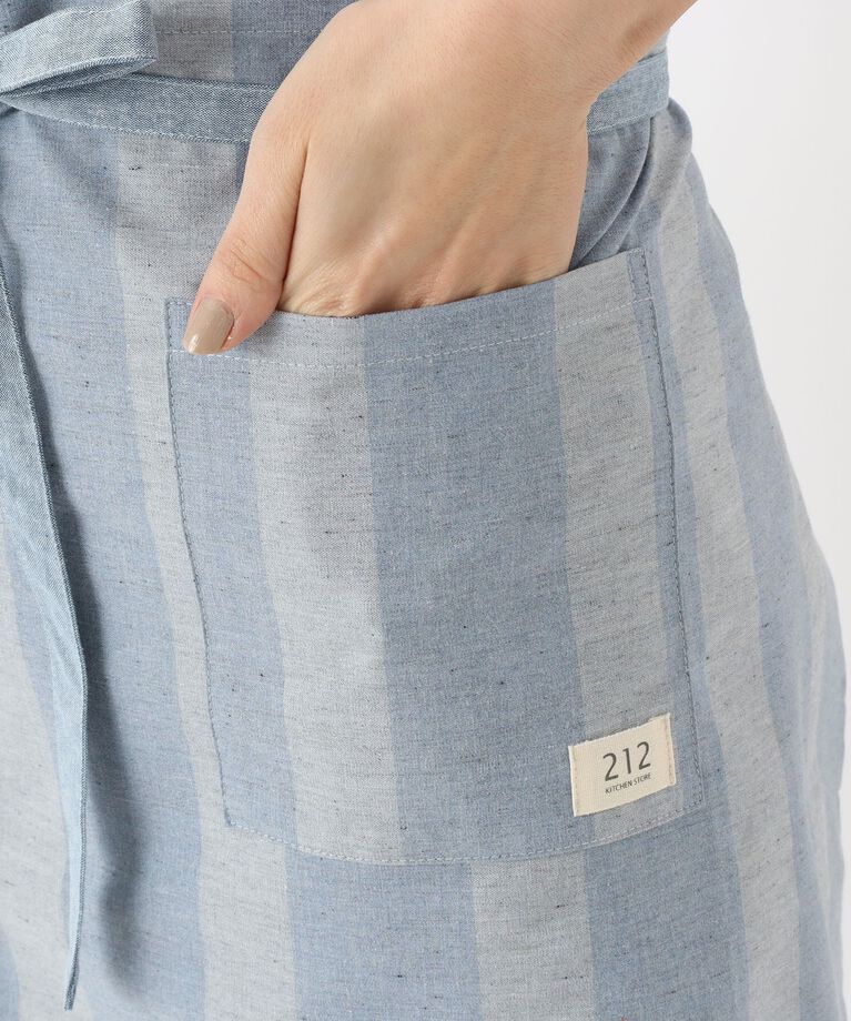 212 KITCHEN STORE「サーキュリック カフェエプロン ストライプ ＜212Kオリジナル＞」|食器・キッチングッズ|