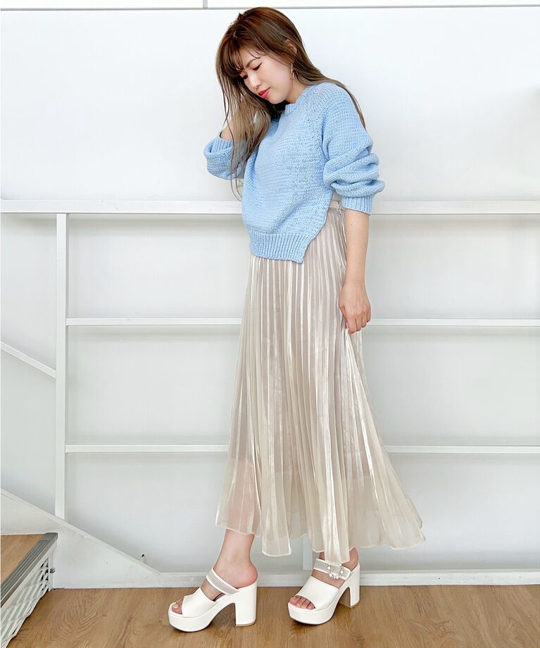 ESPERANZA「飾りバックル一体底ミュール 24SS」|サンダル|