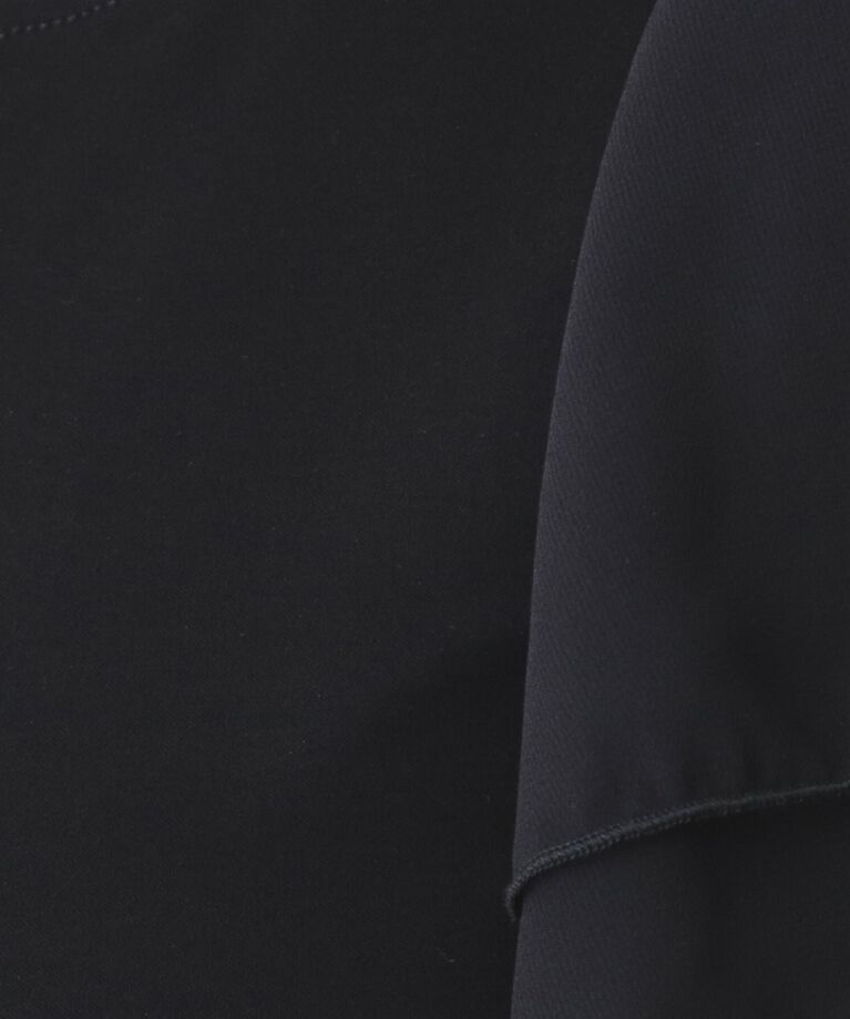 SunaUna「【接触冷感／日本製】シフォンスリーブカットソー」|Tシャツ・カットソー|