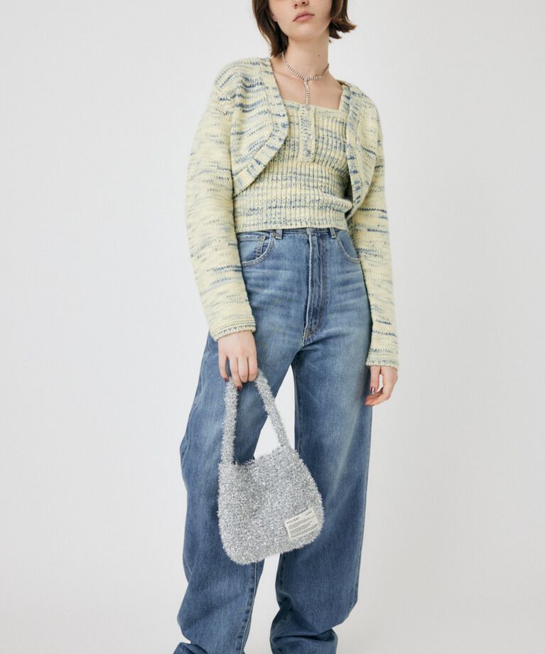 MOUSSY「KNIT BOLERO セット」|ニット・セーター|