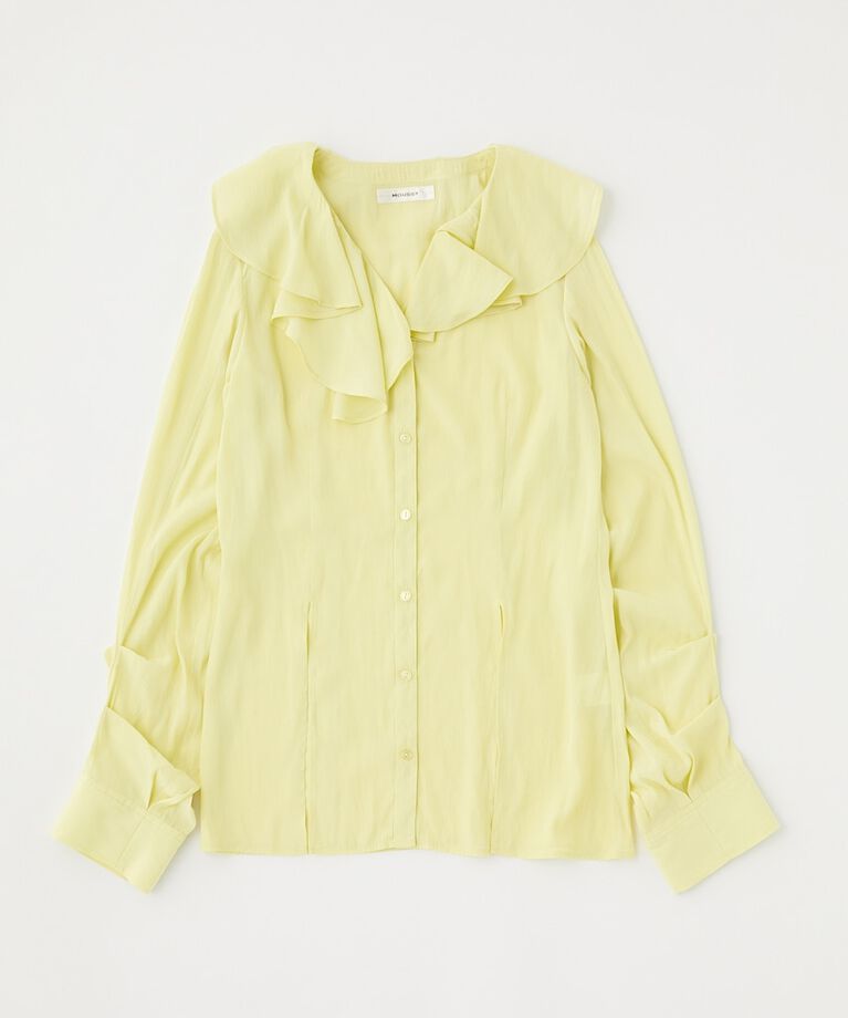 MOUSSY「RUFFLE ブラウス」|シャツ・ブラウス|