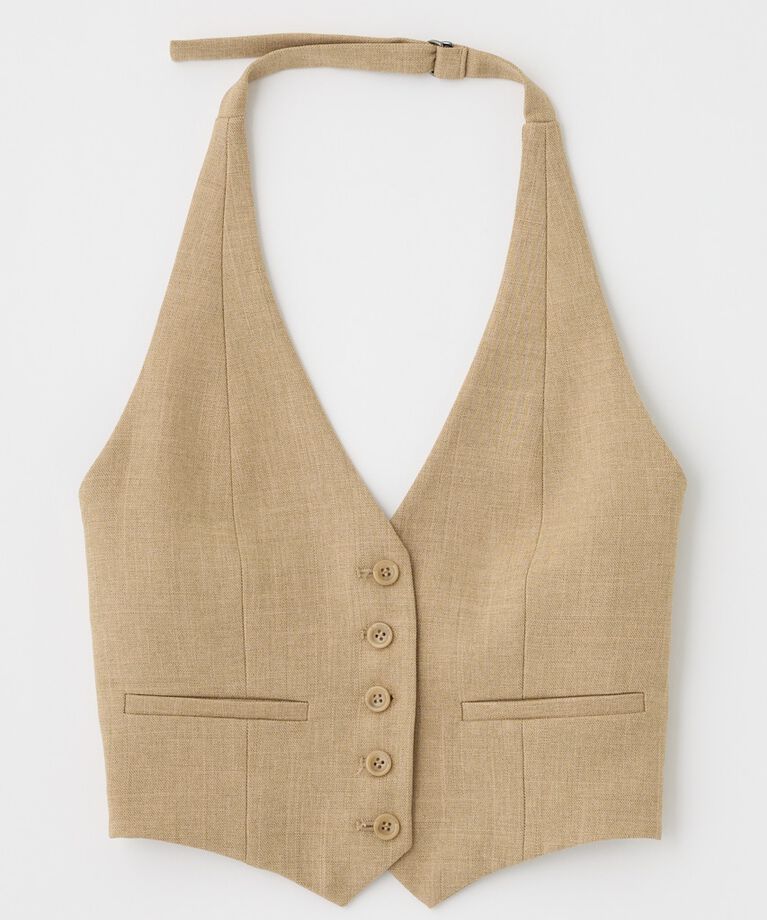 MOUSSY「HALTER NECK SUMMER ベスト」|キャミソール|