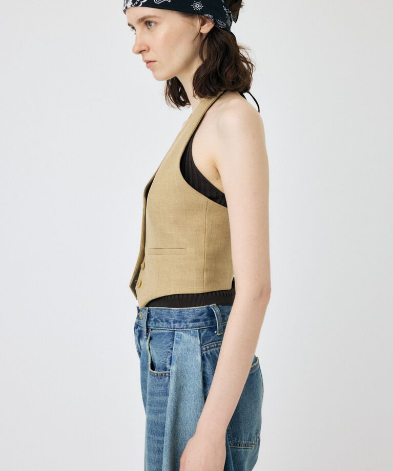 MOUSSY「HALTER NECK SUMMER ベスト」|キャミソール|