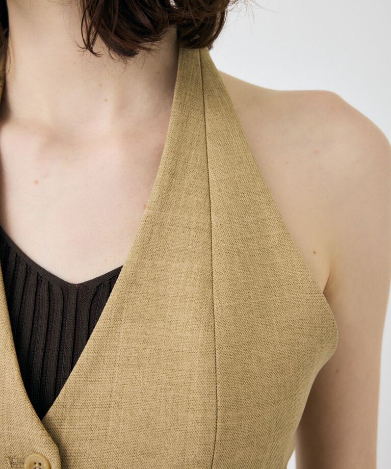 MOUSSY「HALTER NECK SUMMER ベスト」|キャミソール|