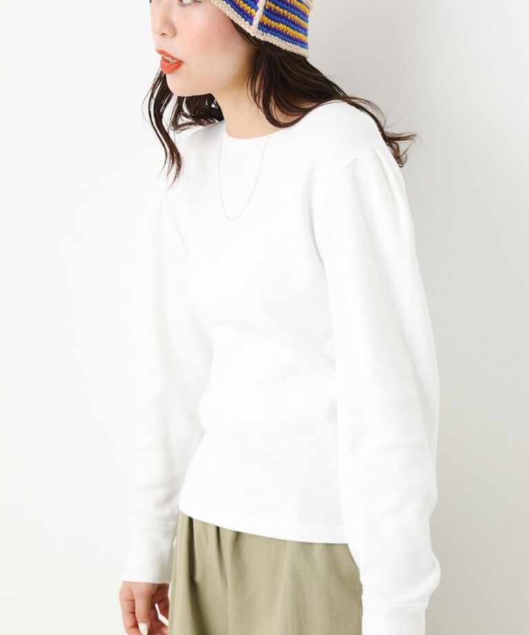 RODEO CROWNS「ショルダーパフスリーブトップス」|Tシャツ・カットソー|