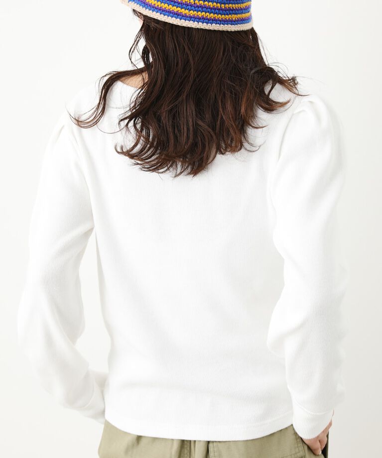 RODEO CROWNS「ショルダーパフスリーブトップス」|Tシャツ・カットソー|