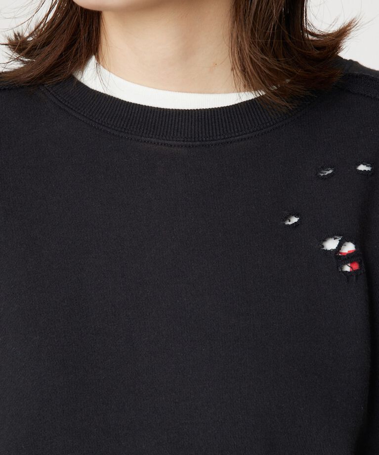 RODEO CROWNS「ウォッシュダメージスウェット」|Tシャツ・カットソー|