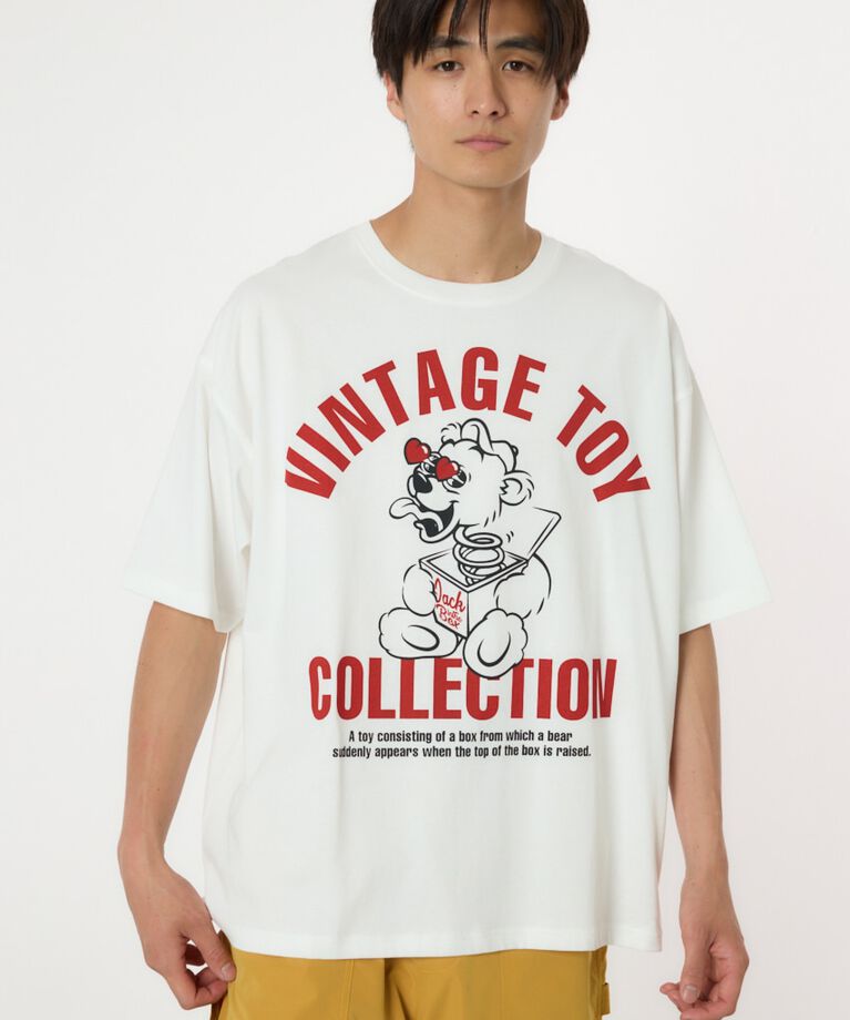 RODEO CROWNS「スプリングベアTシャツ」|Tシャツ・カットソー|WHT