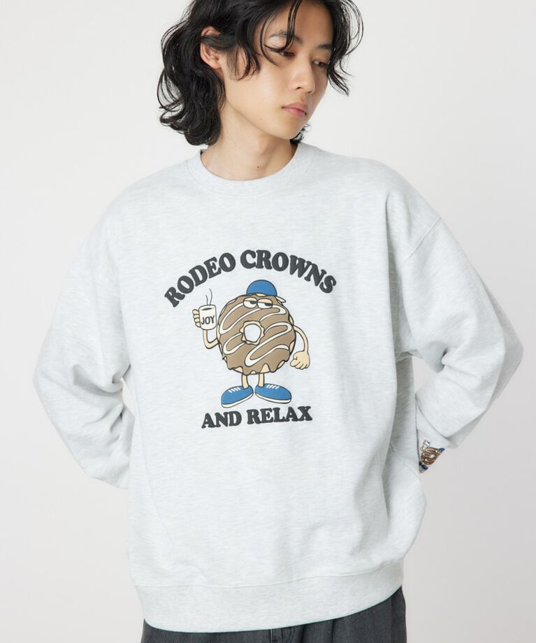RODEO CROWNS「JOY DONUTS スウェット」|パーカー|