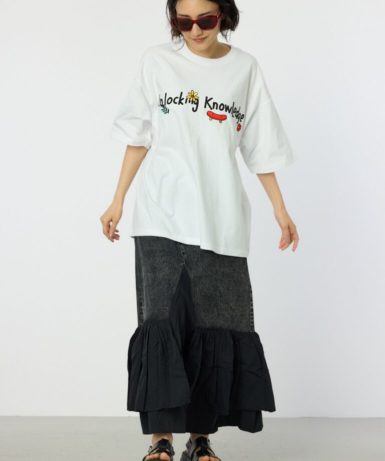 RODEO CROWNS「ドローイングTシャツ」|Tシャツ・カットソー|