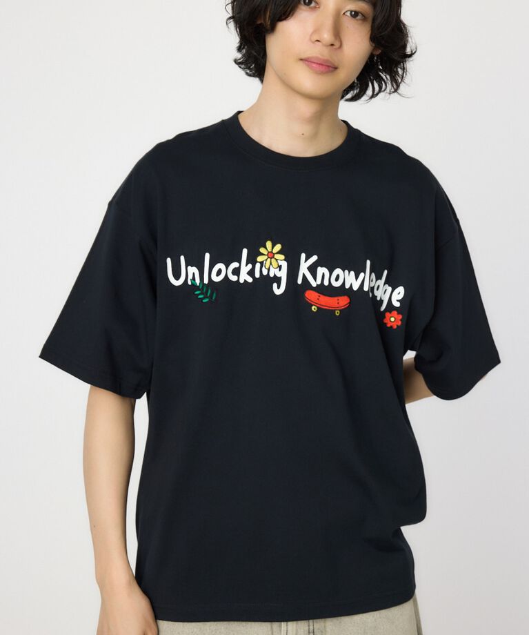 RODEO CROWNS「ドローイングTシャツ」|Tシャツ・カットソー|BLK