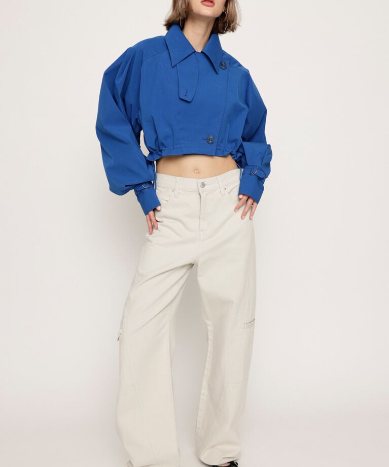 SLY「CROP VOLUME TRENCH ジャケット」|その他|