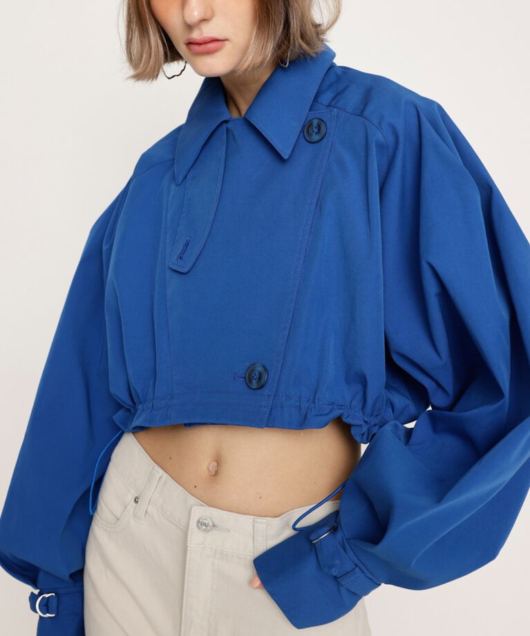SLY「CROP VOLUME TRENCH ジャケット」|その他|