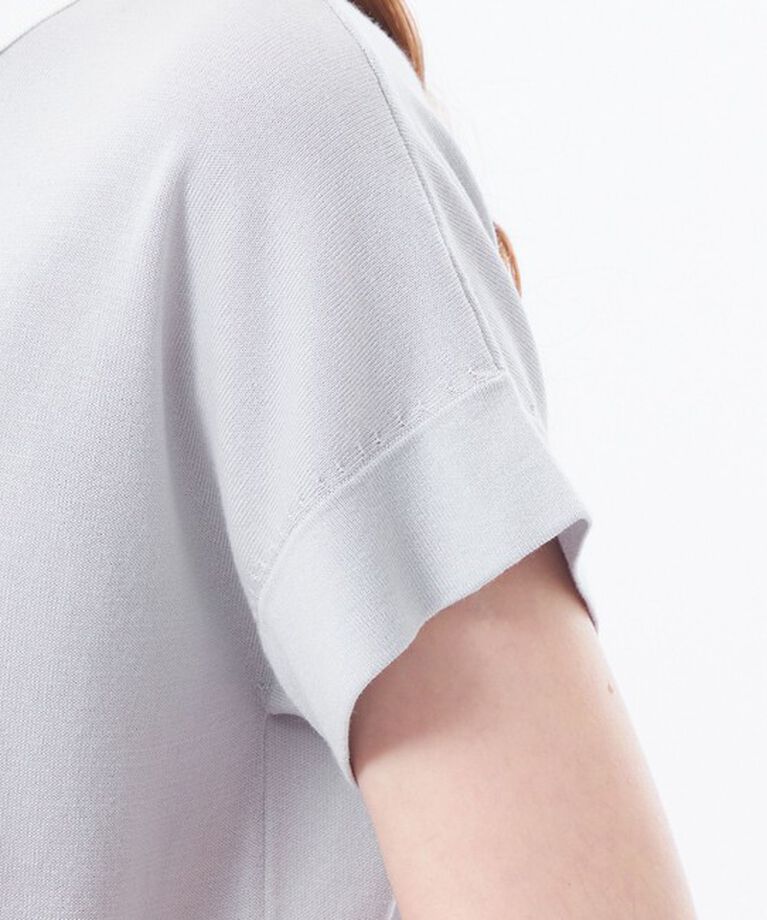 MACKINTOSH PHILOSOPHY「【Bicolor Knit Polo（バイカラーニットポロ）】ハーフスリーブ」|ニット・セーター|
