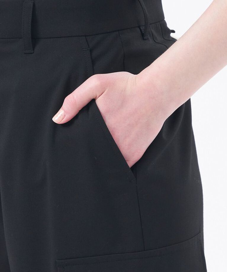 MACKINTOSH PHILOSOPHY「ストレッチツイルワイドパンツ」|カーゴ|