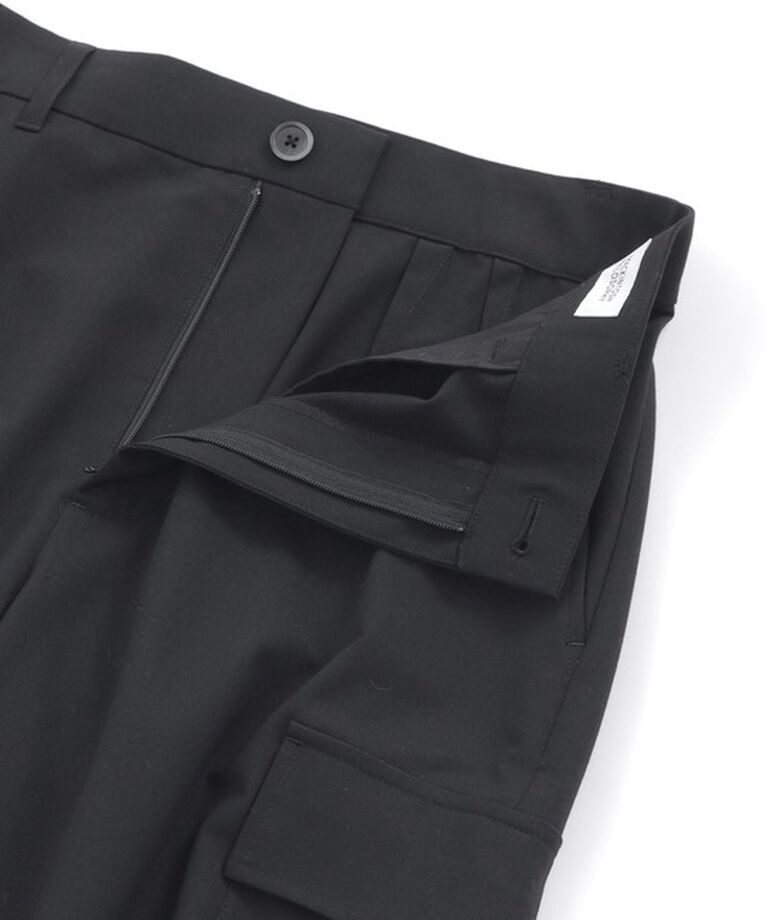 MACKINTOSH PHILOSOPHY「ストレッチツイルワイドパンツ」|カーゴ|