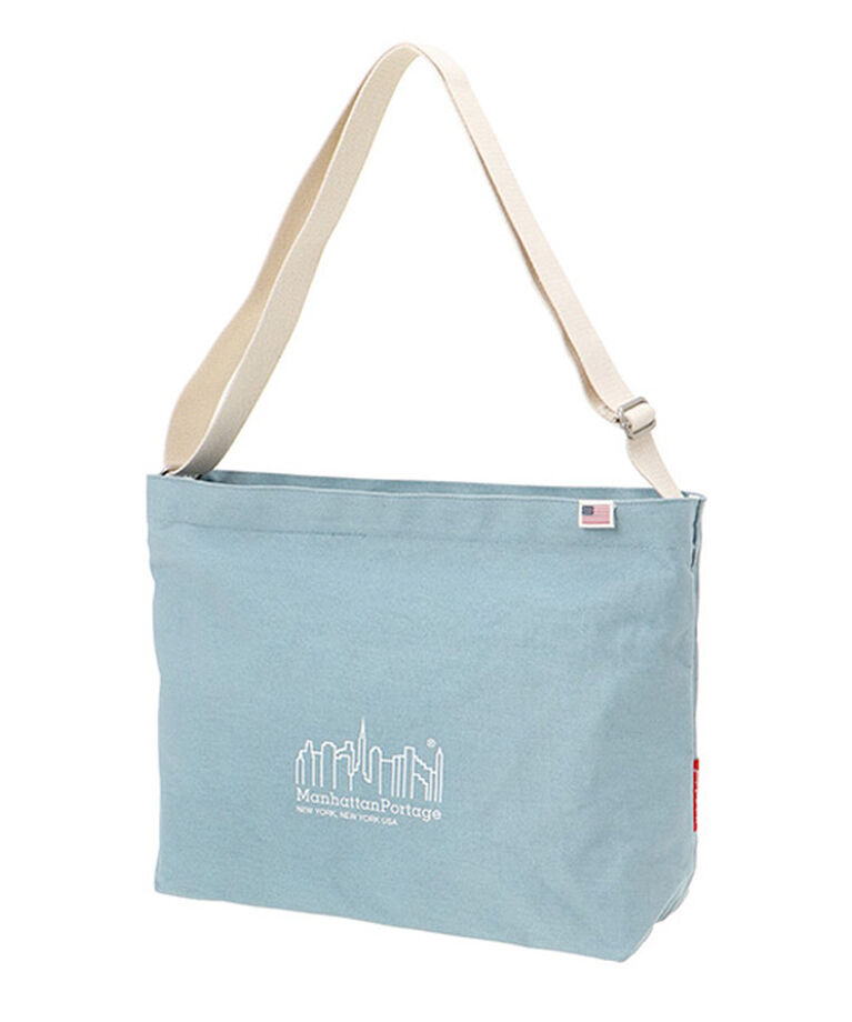 Manhattan Portage「Clearview Shoulder Bag Canvas Lite 24」|ショルダー・メッセンジャー|BLU