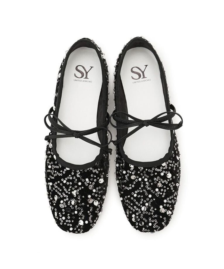 ODETTE E ODILE「＜SY＞スパンコールバレエ フラット10●↑」|バレエシューズ|その他3