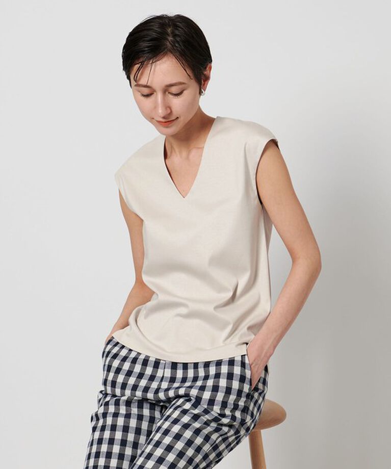 UNITED ARROWS「UBCB C DOUBLE Vネック Tシャツ 2」|Tシャツ・カットソー|