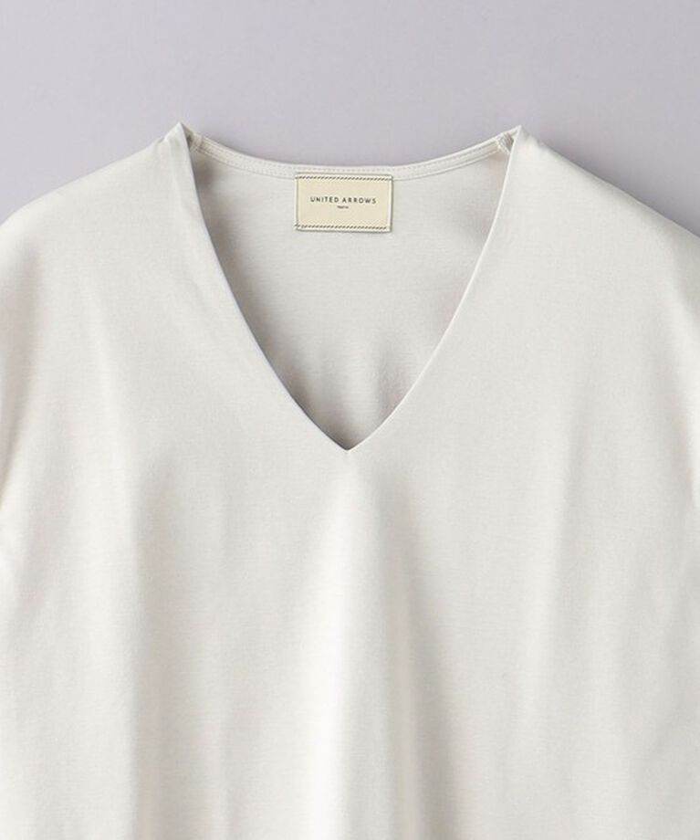 UNITED ARROWS「UBCB C DOUBLE Vネック Tシャツ 2」|Tシャツ・カットソー|