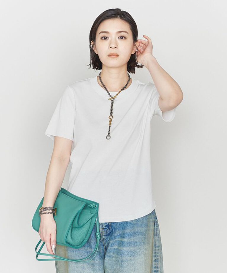 ASTRAET「＜ASTRAET＞フライス クルーネックTシャツ」|Tシャツ・カットソー|WHITE