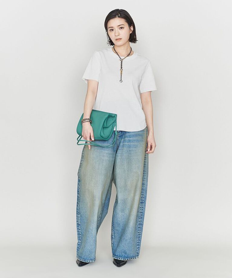 ASTRAET「＜ASTRAET＞フライス クルーネックTシャツ」|Tシャツ・カットソー|