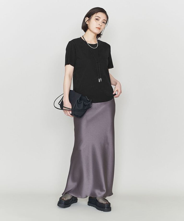 ASTRAET「＜ASTRAET＞フライス クルーネックTシャツ」|Tシャツ・カットソー|