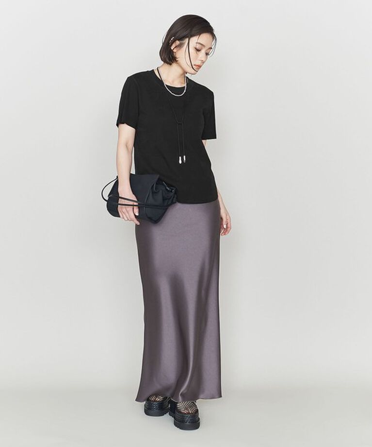 ASTRAET「＜ASTRAET＞フライス クルーネックTシャツ」|Tシャツ・カットソー|