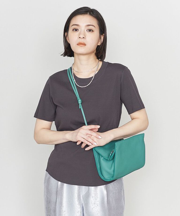 ASTRAET「＜ASTRAET＞フライス クルーネックTシャツ」|Tシャツ・カットソー|DK.BROWN