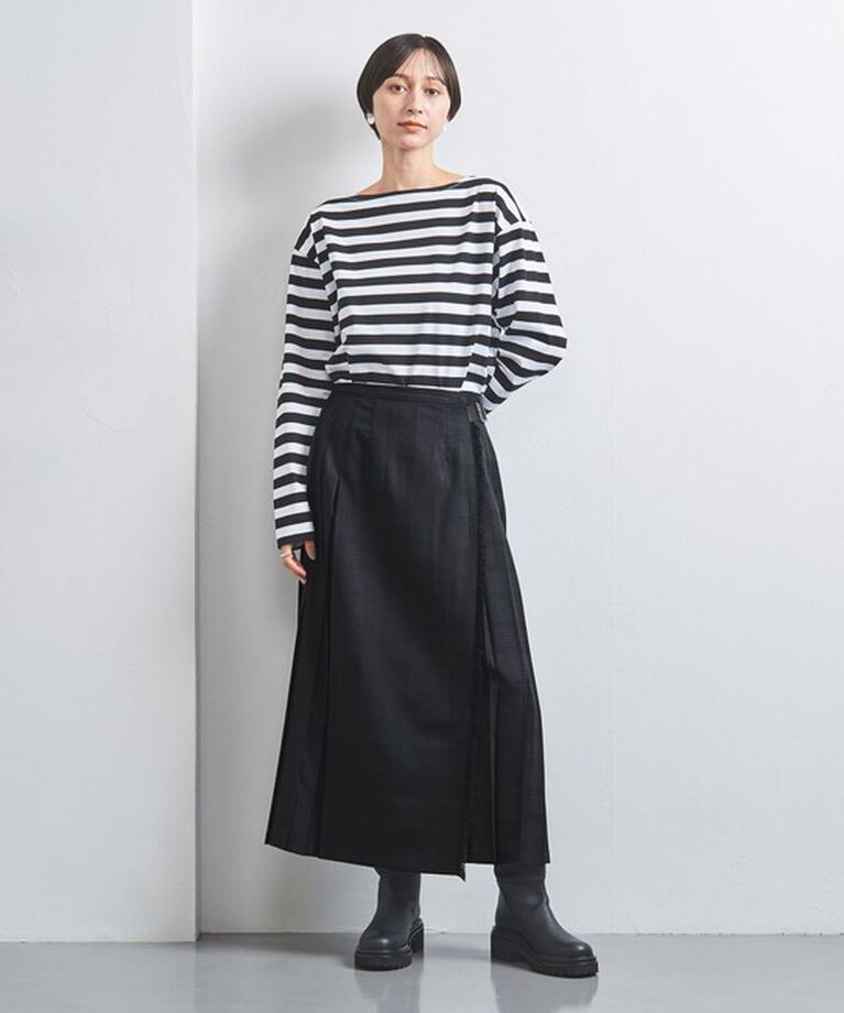 UNITED ARROWS「＜TICCA＞シャドウチェック プリーツスカート」|スカート|