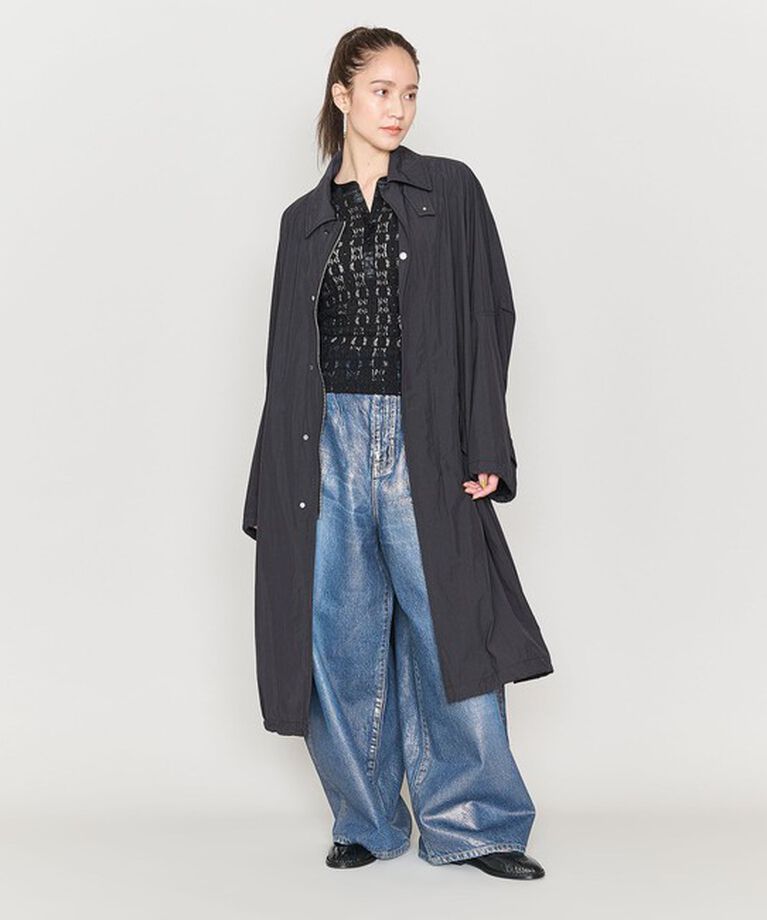 ASTRAET「＜ASTRAET＞ナイロン ジップ ステンカラーコート UNISEX」|ステンカラーコート|