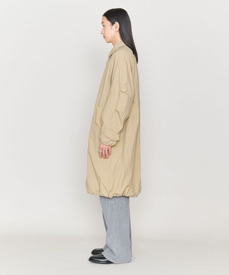 ASTRAET「＜ASTRAET＞ナイロン ジップ ステンカラーコート UNISEX」|ステンカラーコート|
