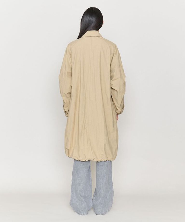 ASTRAET「＜ASTRAET＞ナイロン ジップ ステンカラーコート UNISEX」|ステンカラーコート|