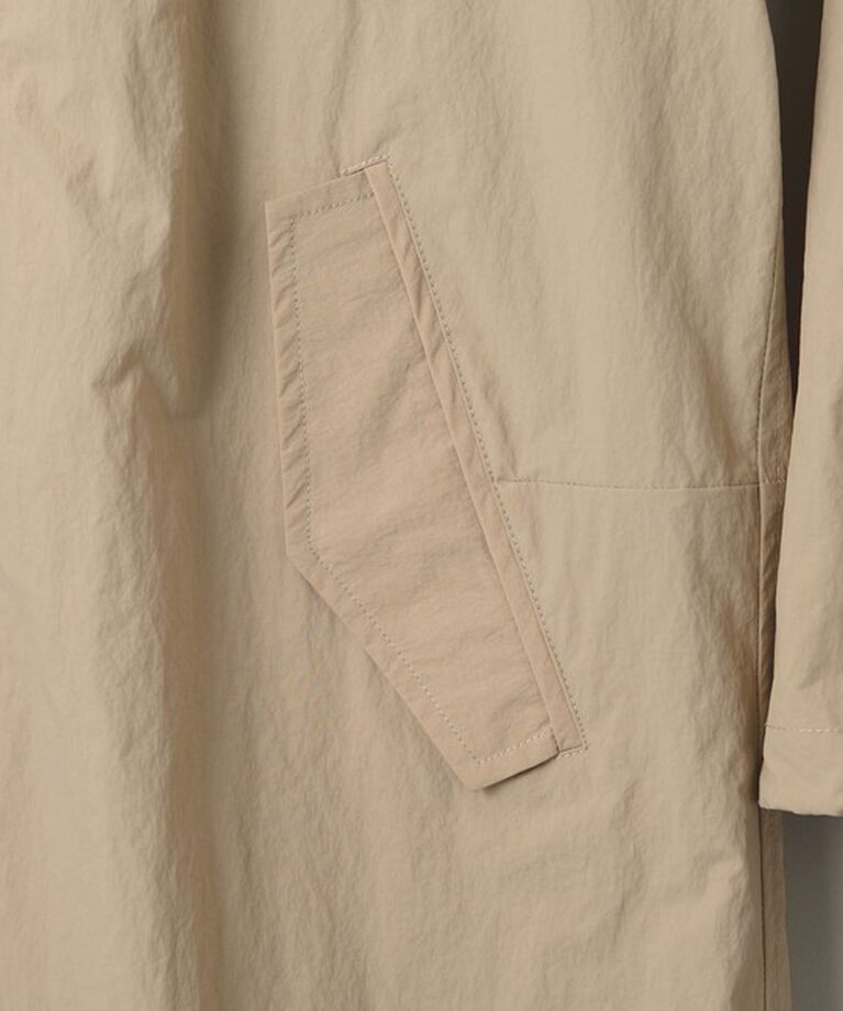 ASTRAET「＜ASTRAET＞ナイロン ジップ ステンカラーコート UNISEX」|ステンカラーコート|