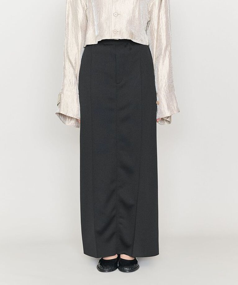 ASTRAET「＜ASTRAET＞スムース タイトロングスカート」|タイト|