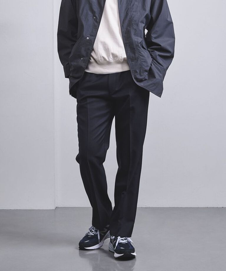 UNITED ARROWS「サージ モダンストレート パンツ」|スラックス|