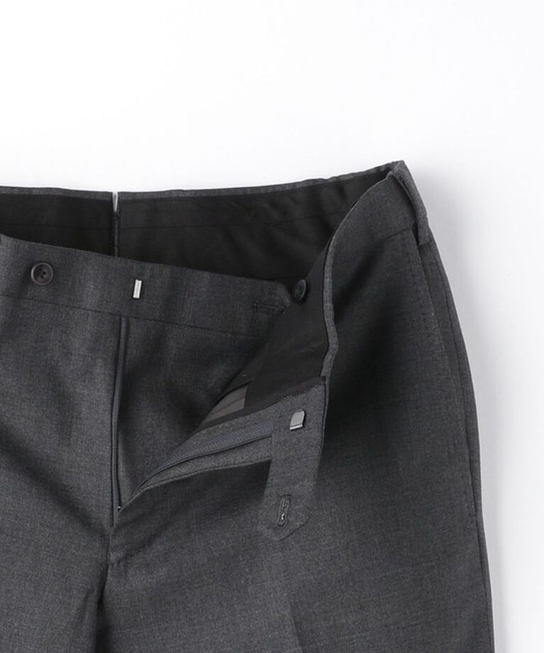 UNITED ARROWS「サージ ノープリーツ スラックス」|スラックス|
