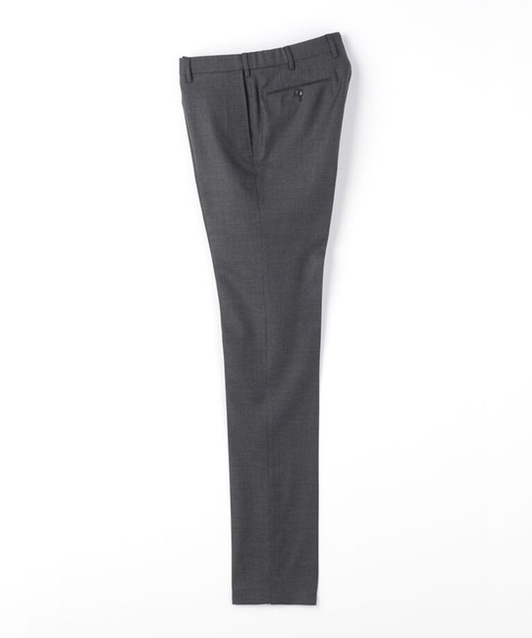 UNITED ARROWS「サージ ノープリーツ スラックス」|スラックス|