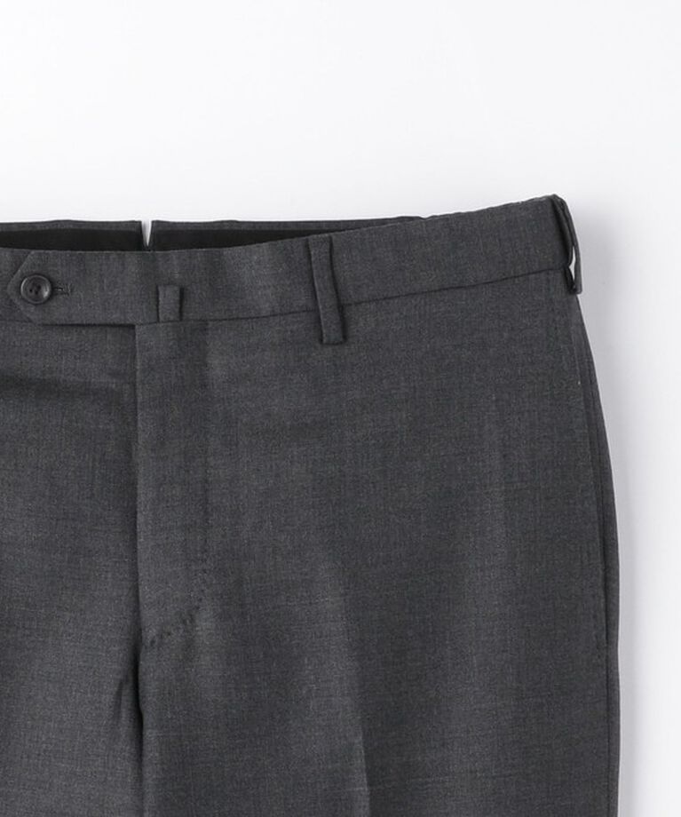 UNITED ARROWS「サージ ノープリーツ スラックス」|スラックス|
